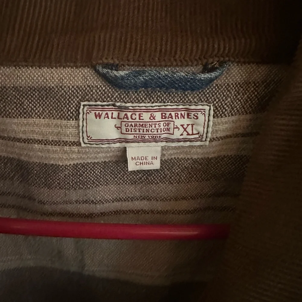 Men's Wallace & Barnes blanket-lined denim jacket size XL - Picture 2 of 3